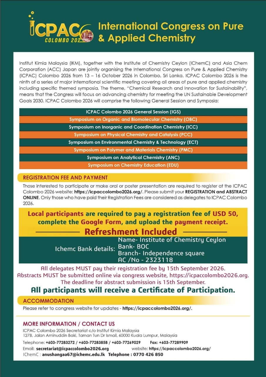 ICPAC Colombo 2026 Poster